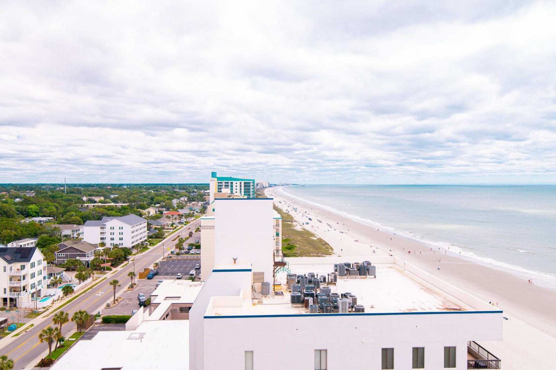 Bay Watch Resort Luxe Oceanfront End Unit Миртъл Бийч Екстериор снимка