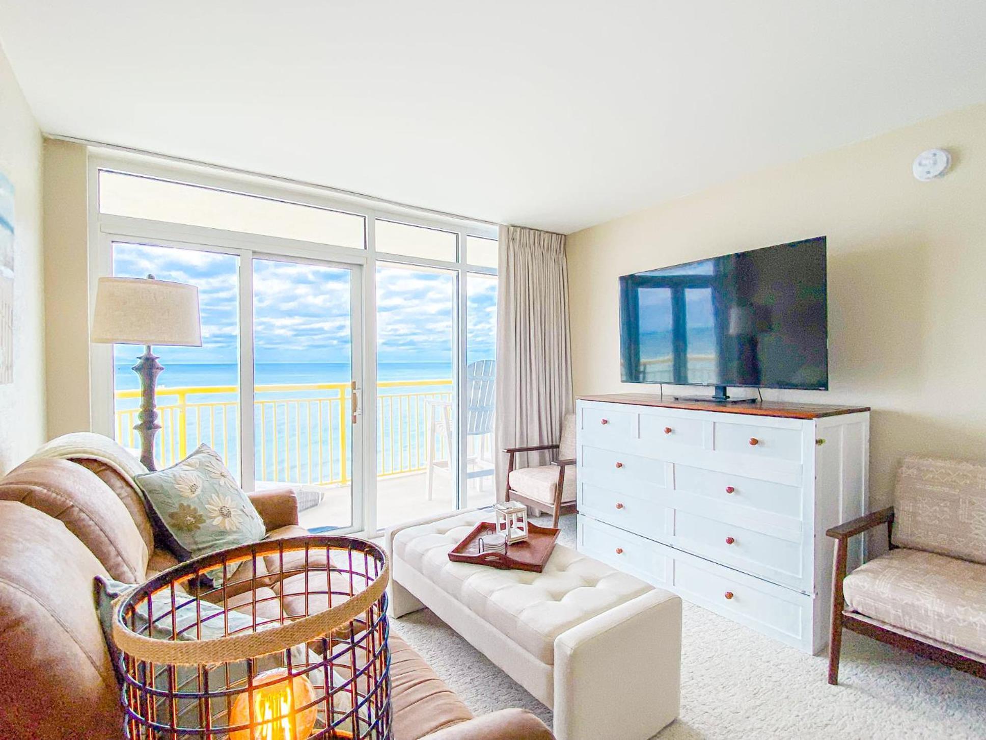 Bay Watch Resort Luxe Oceanfront End Unit Миртъл Бийч Екстериор снимка